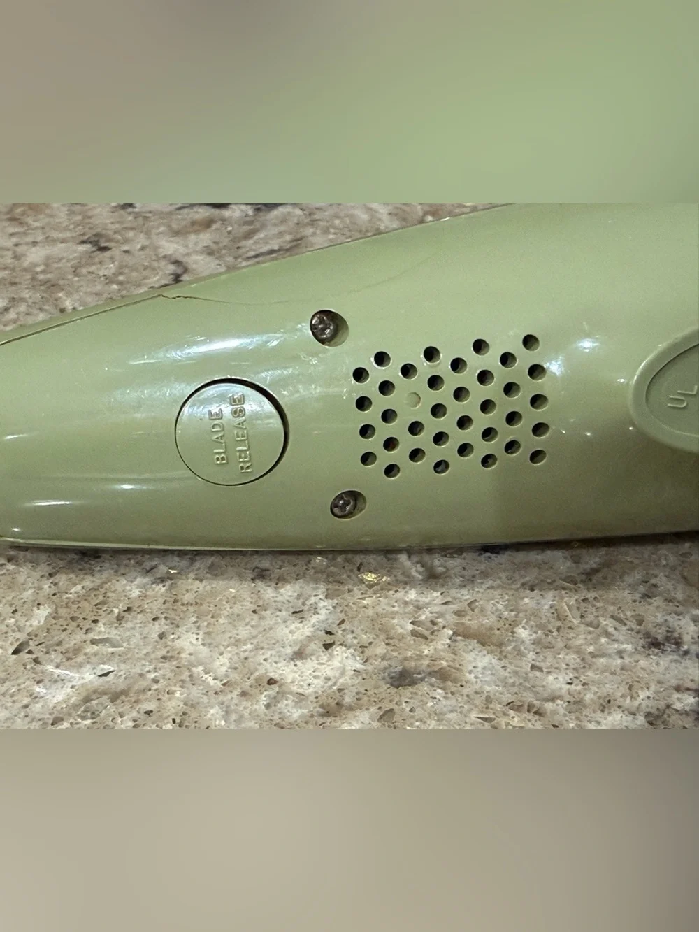 Vintage Hamilton Beach Avocado Green Electric Knife